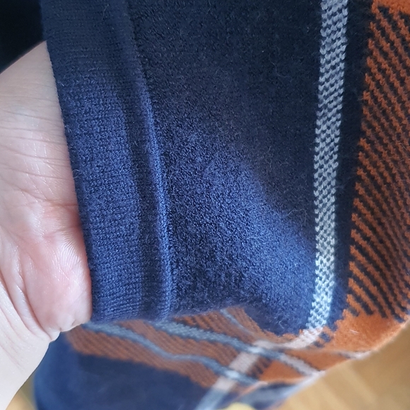 Max Studio Tartan Coat - Medium - Picture 6 of 6